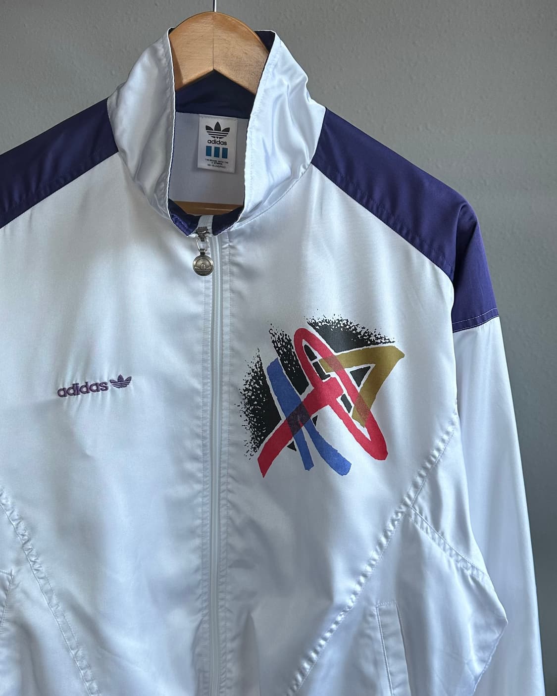 [L]아디다스 90s 재팬 올드스쿨 스테판 에드베리 테니스 바람막이 상품이미지5