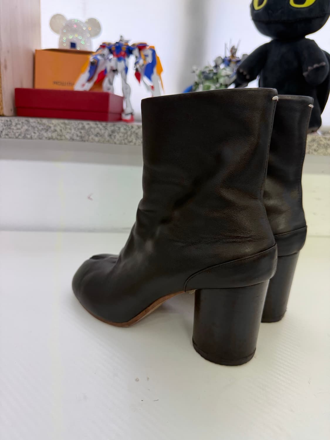 정품) 메종마르지엘라 타비 가죽 부츠 38 상품이미지6