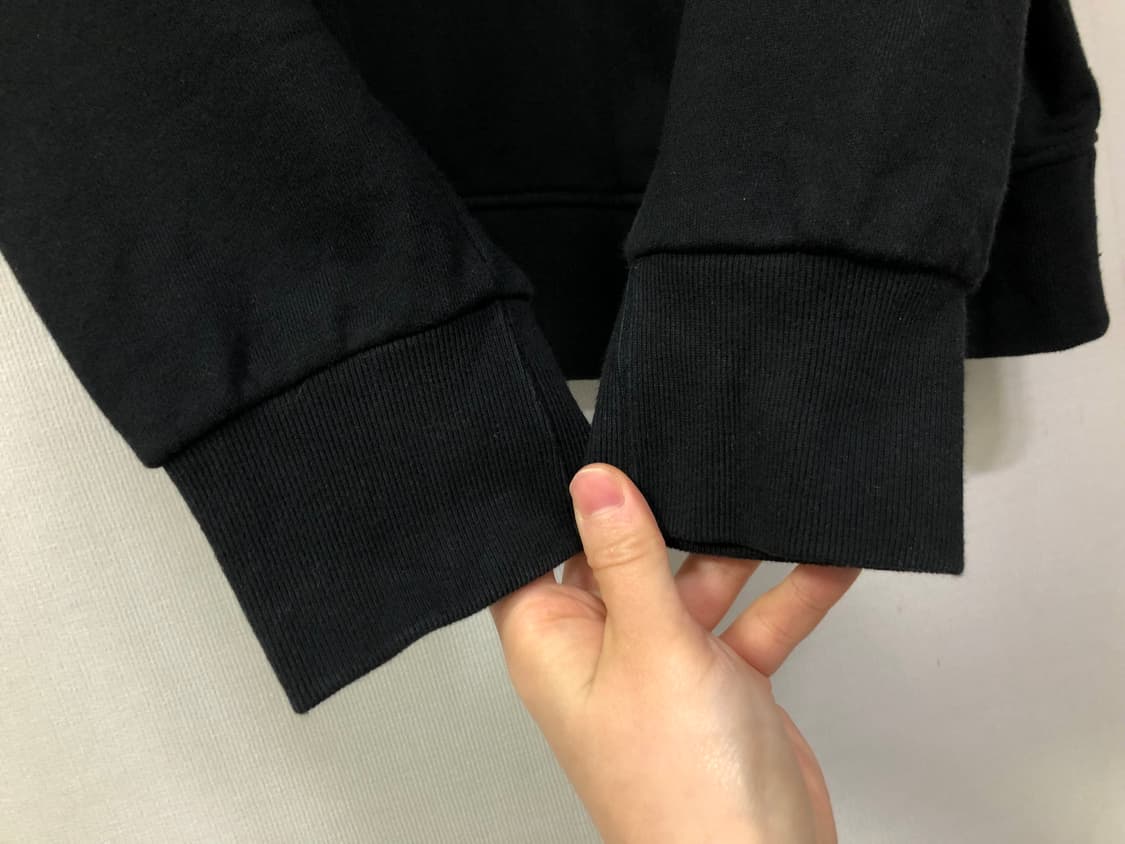 메종키츠네 양면 폭스헤드 맨투맨 L _ 블랙 상품이미지4