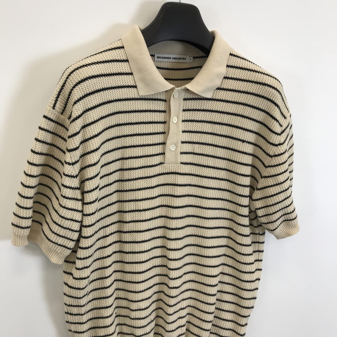 브랜디드 트위스트 폴로 니트 [M] 상품이미지2