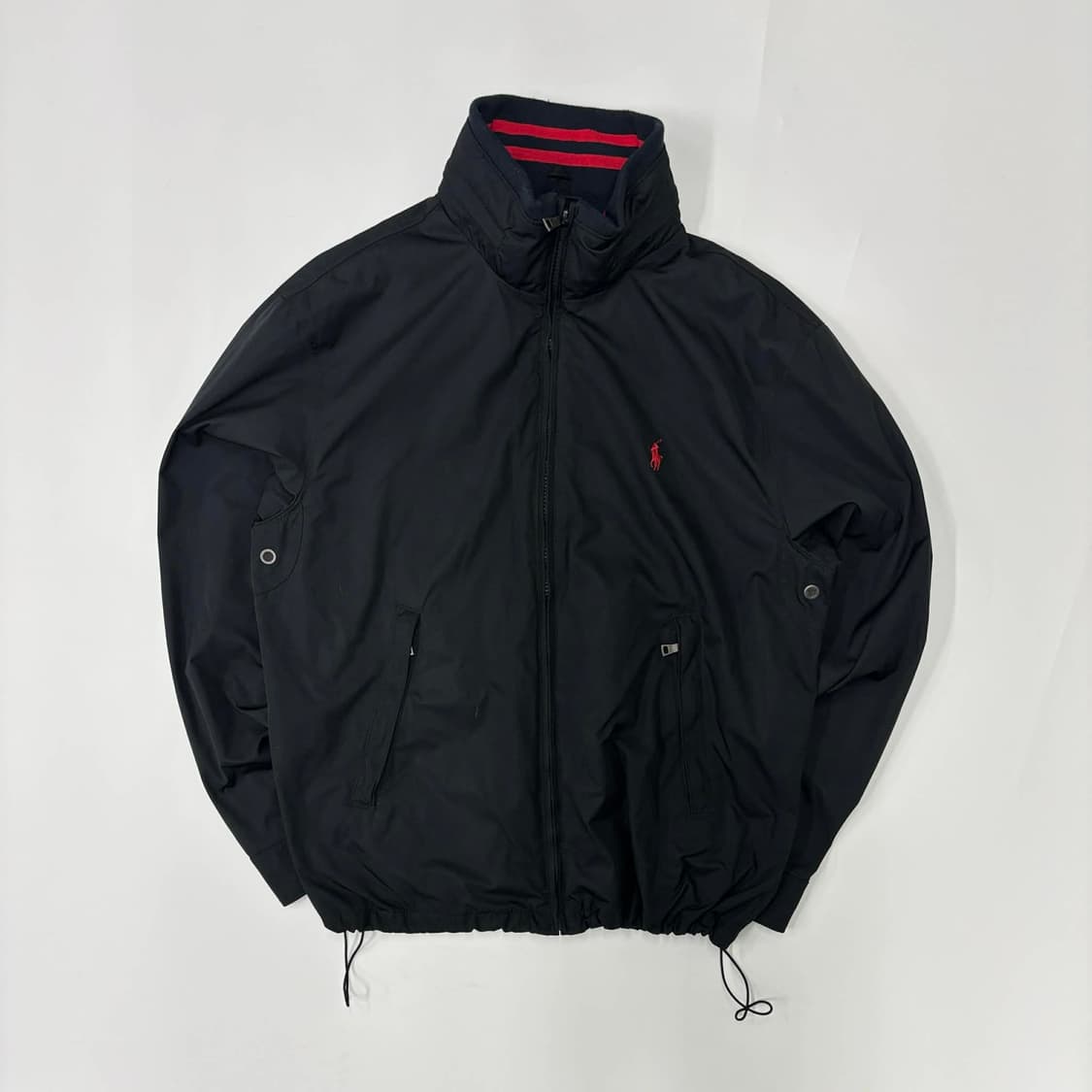 폴로 랄프로렌 블랙 윈드브레이커 자켓 바람막이 희귀져지(L) 상품이미지2