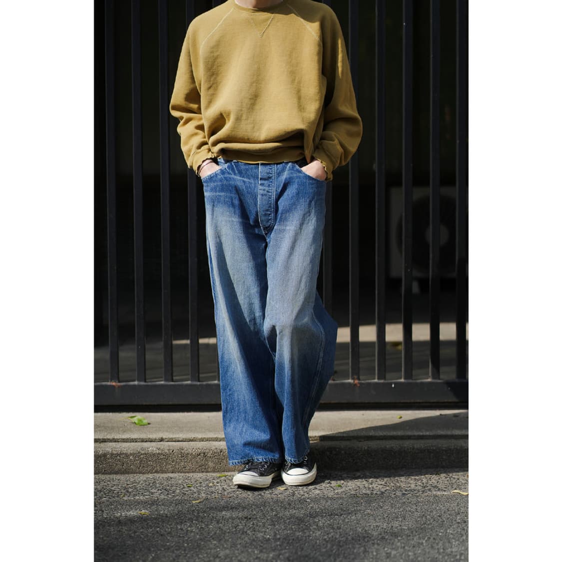 아프레쎄 26SS 빈티지 데님 로거팬츠 1사이즈 새상품 판매합니다 상품이미지4