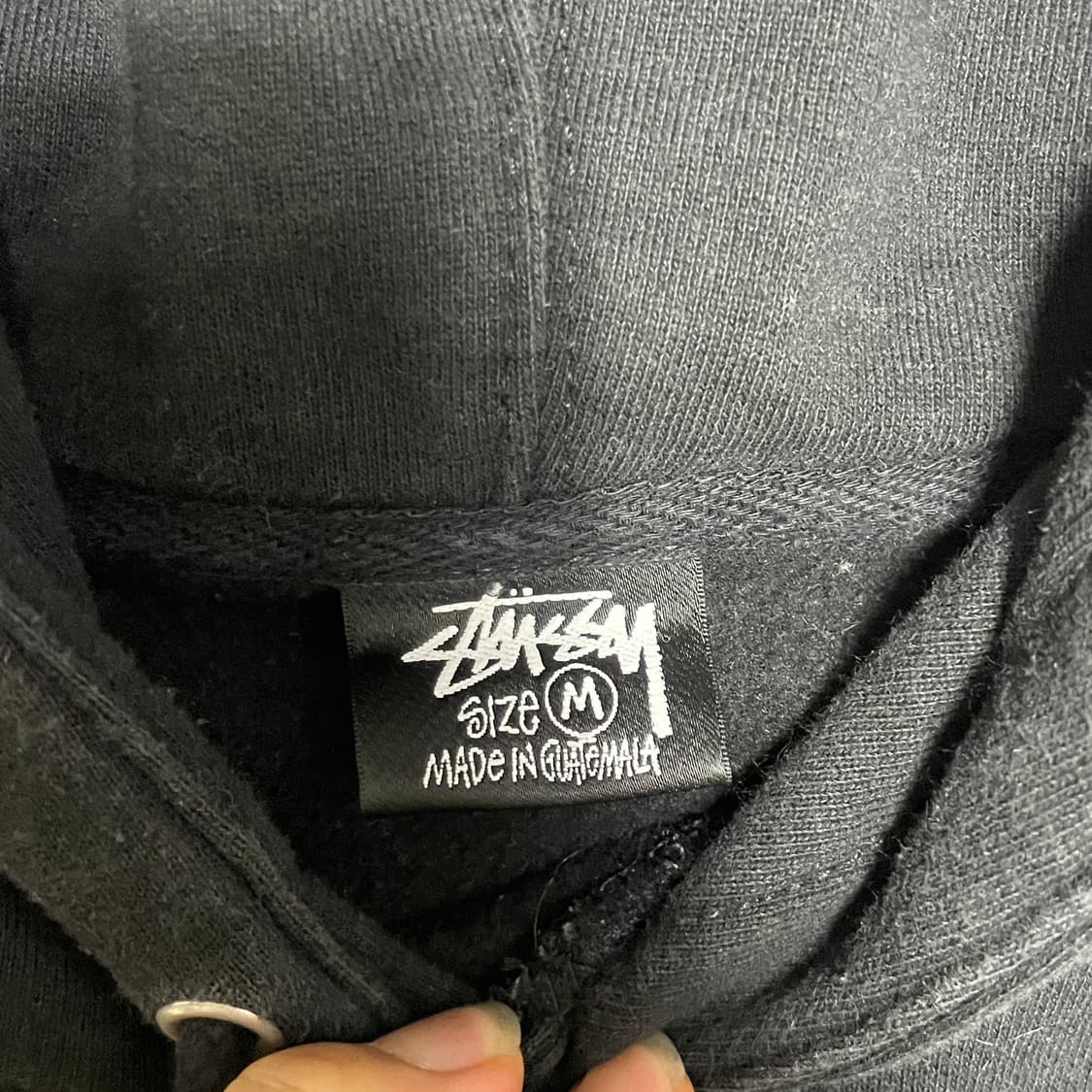 M 스투시 빅로고 주사위 후드티 상품이미지4