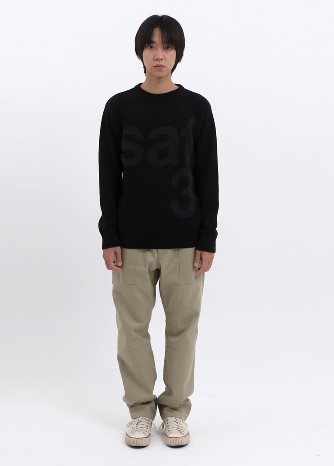 SAFARISPOT BASIC SAFARI KNIT BLACK 상품이미지1