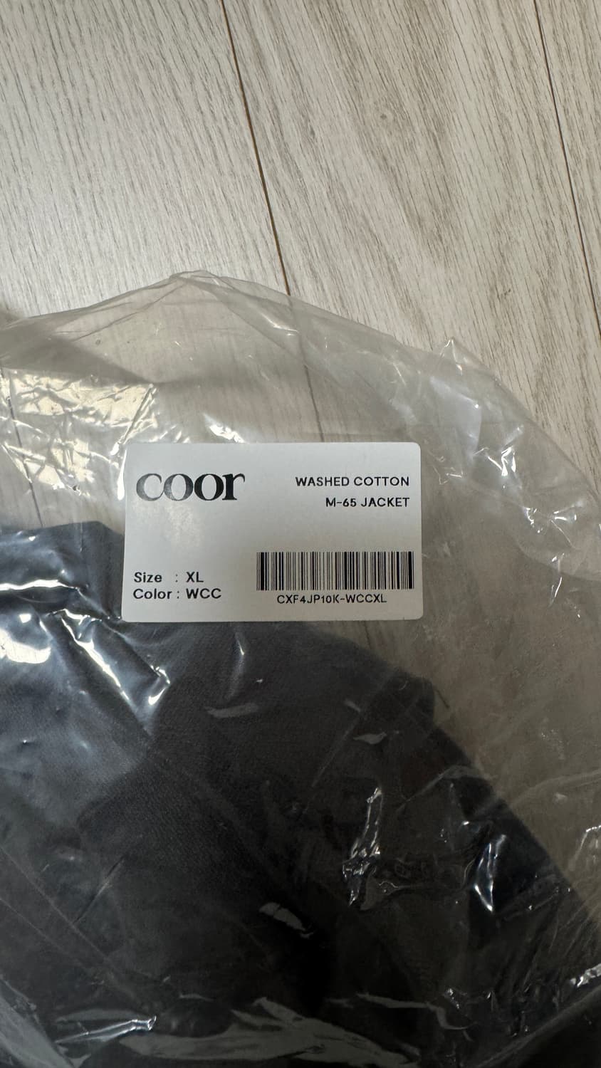 쿠어 m65 워시드 차콜 xl 상품이미지7