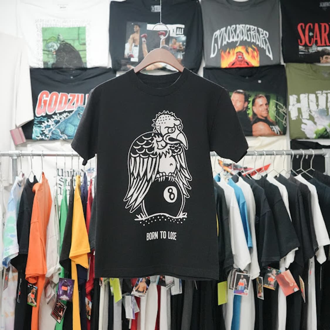 2009년 빈티지 Sketchy Tank Born to Lose 티셔츠 상품이미지2
