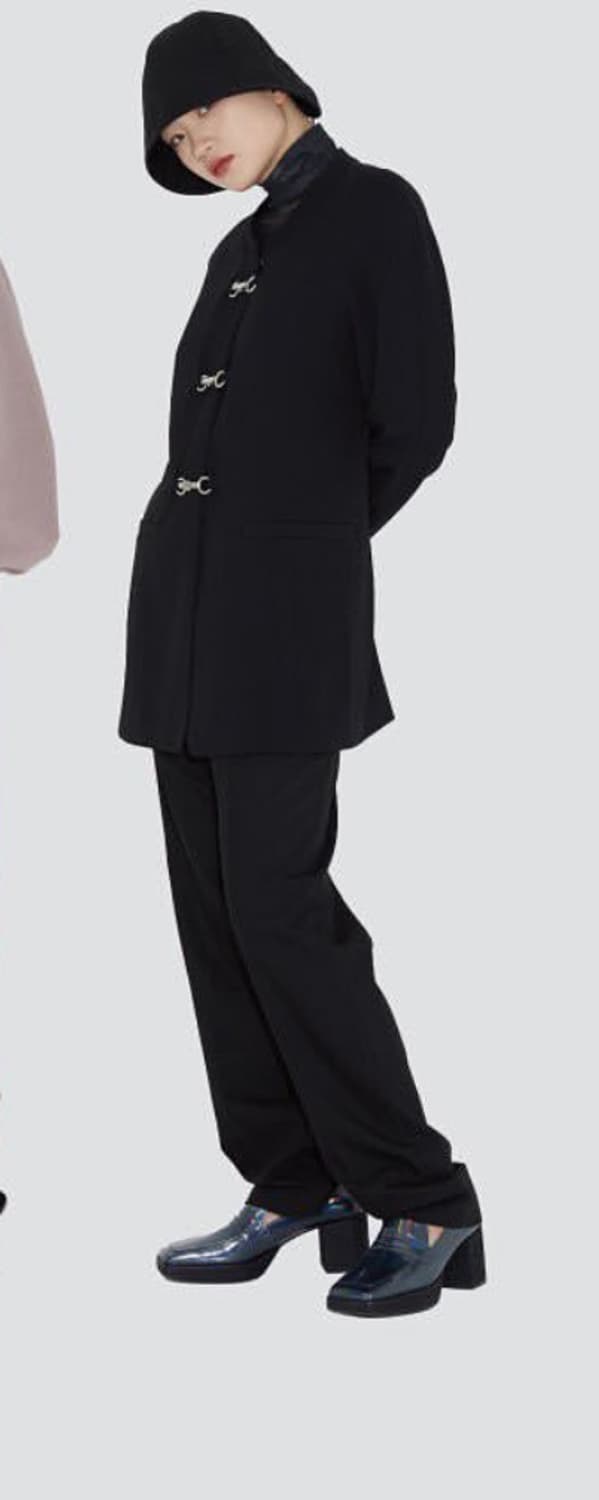 미스치프 22ss 버클 자켓 블랙 상품이미지2