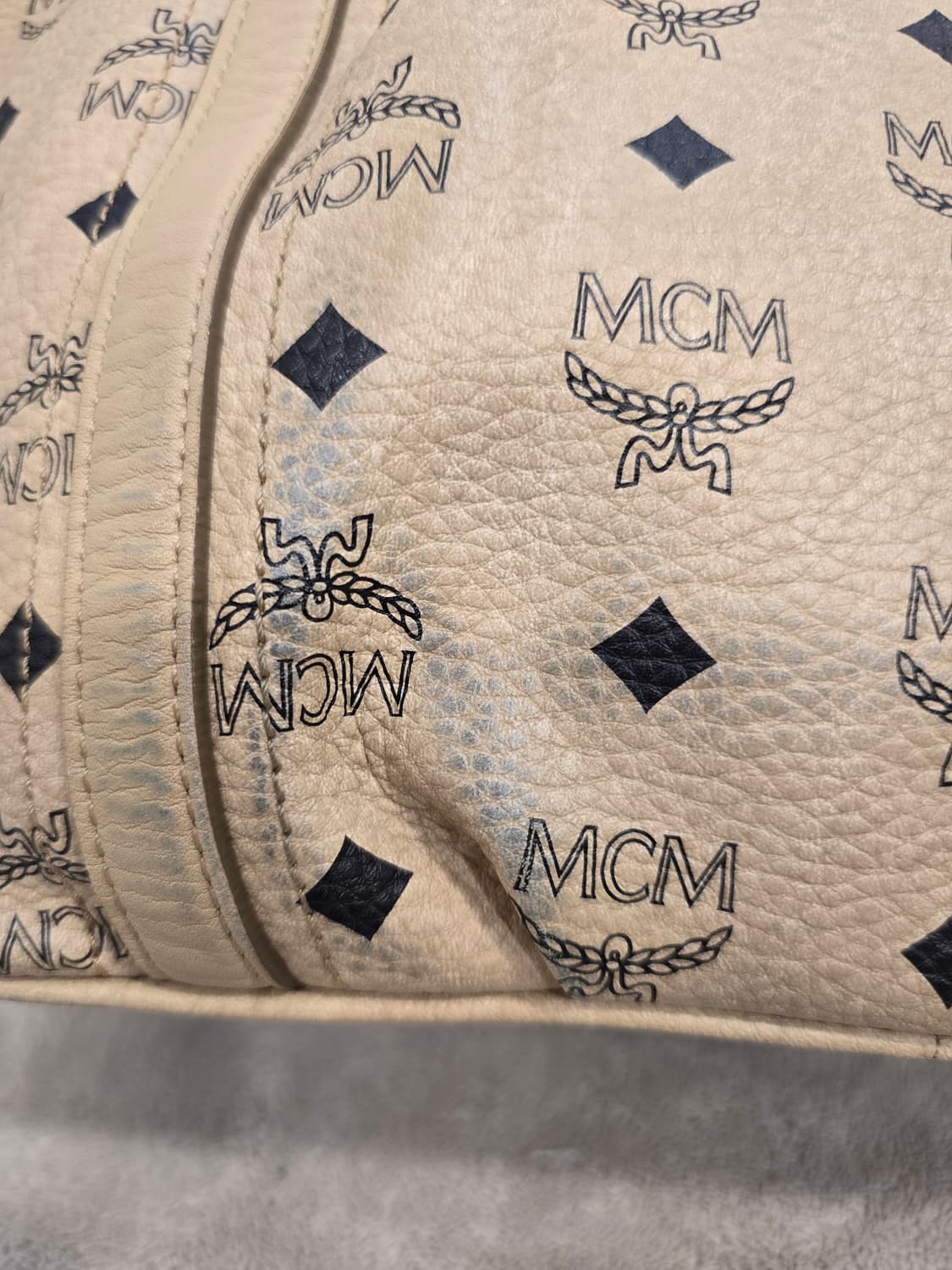 MCM 비세토스 토트백 숄더백 크로스백 베이지 상품이미지9