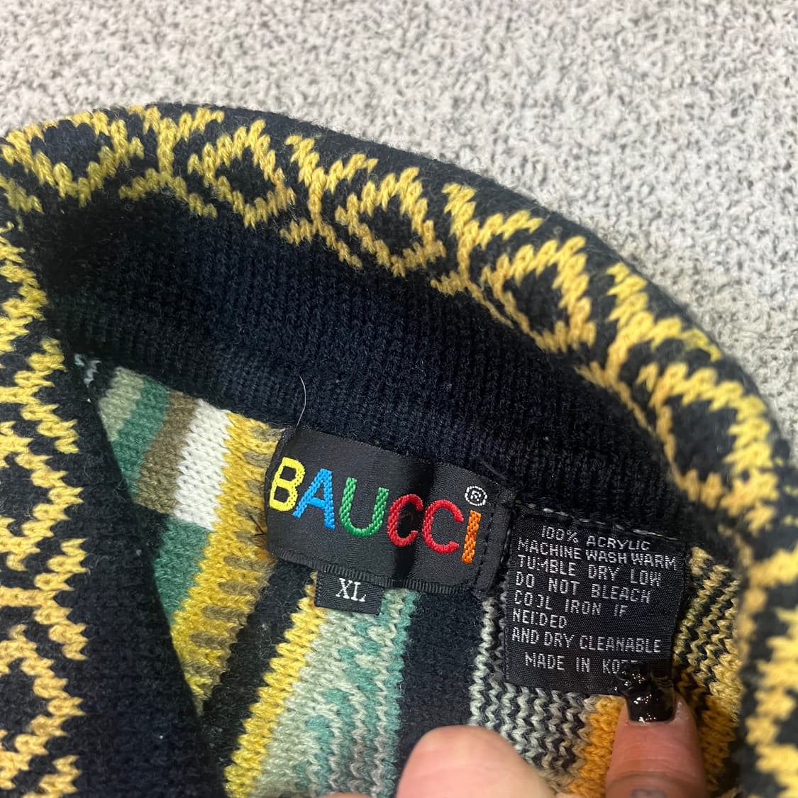 Vintage 빈티지 케이블 니트 상품이미지3