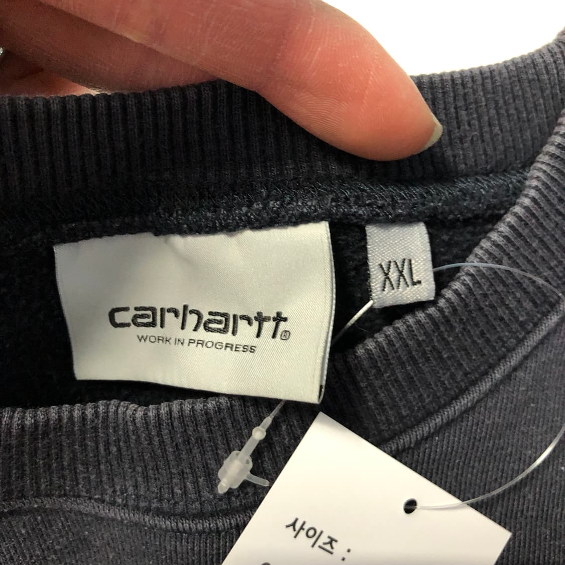 칼하트 스펠아웃 맨투맨 상품이미지5