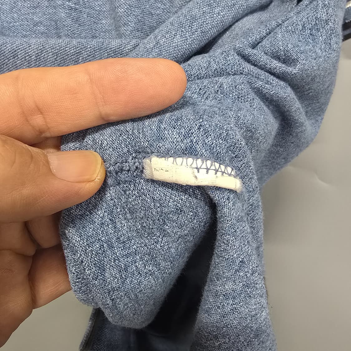 헤지스(HAZZYS) 브리티시 퍼피 자수 슬림핏 카라티 100 상품이미지6