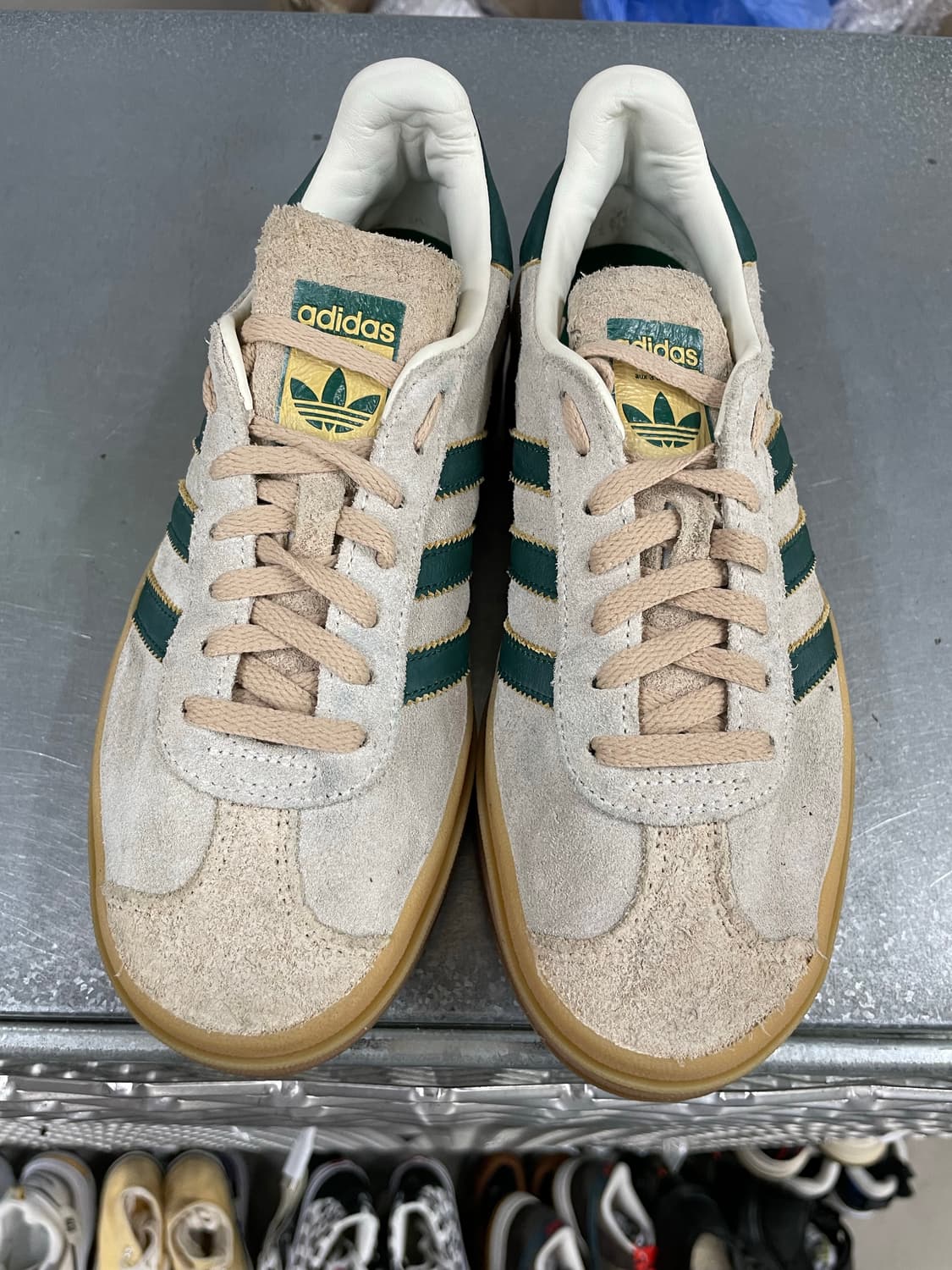 아디다스 가젤 볼드 크림 화이트 네이비 235 상품이미지5