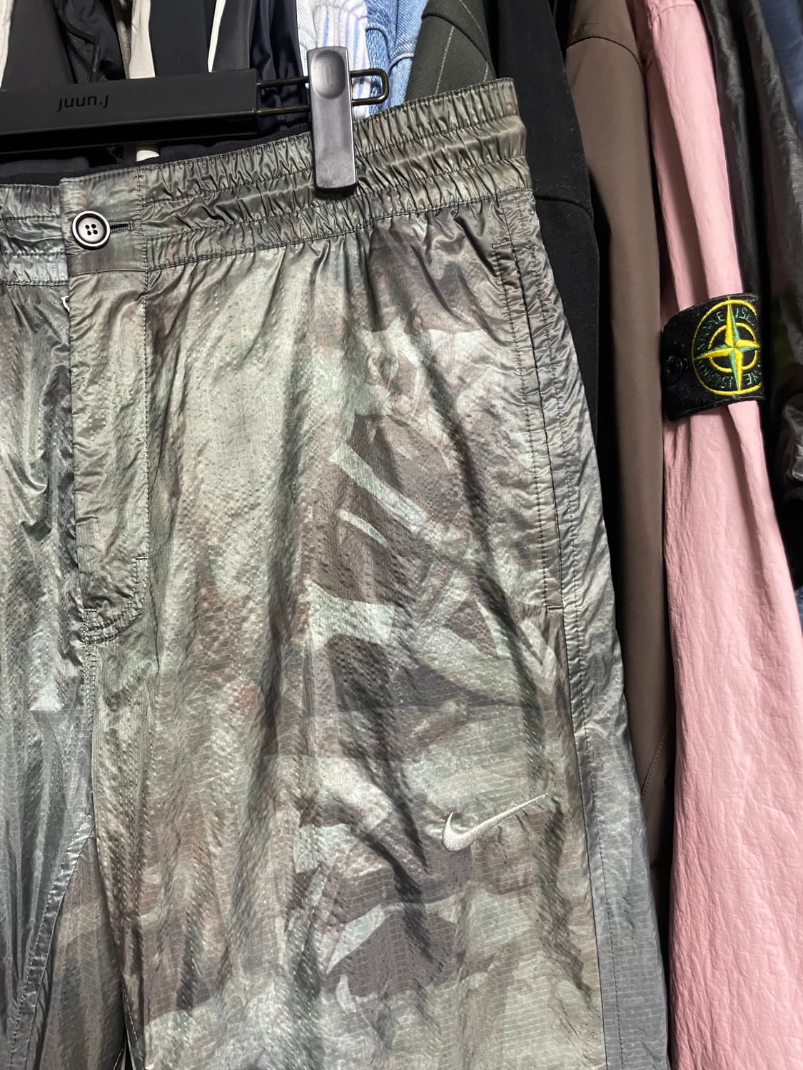 [해외m] 나이키 메이드 인 이태리 나일론 메탈 팬츠 상품이미지2