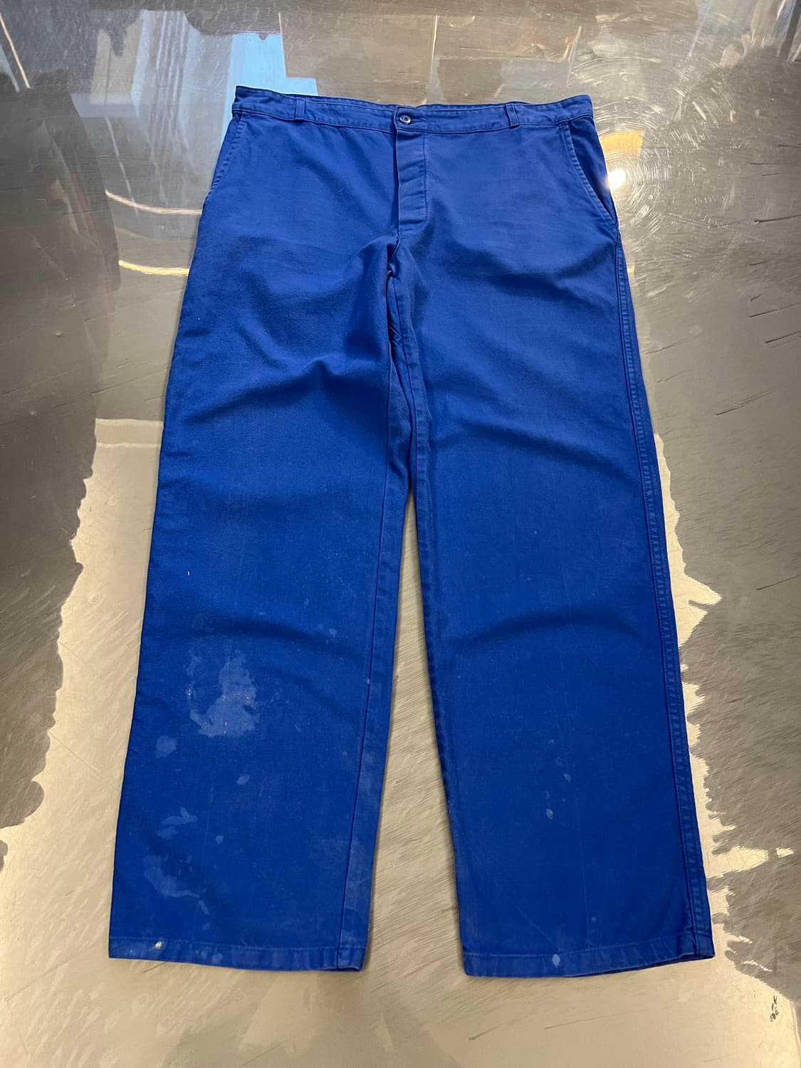 OLD VINTAGE ERGOS FRENCH BLUE 프렌치워크팬츠 상품이미지1