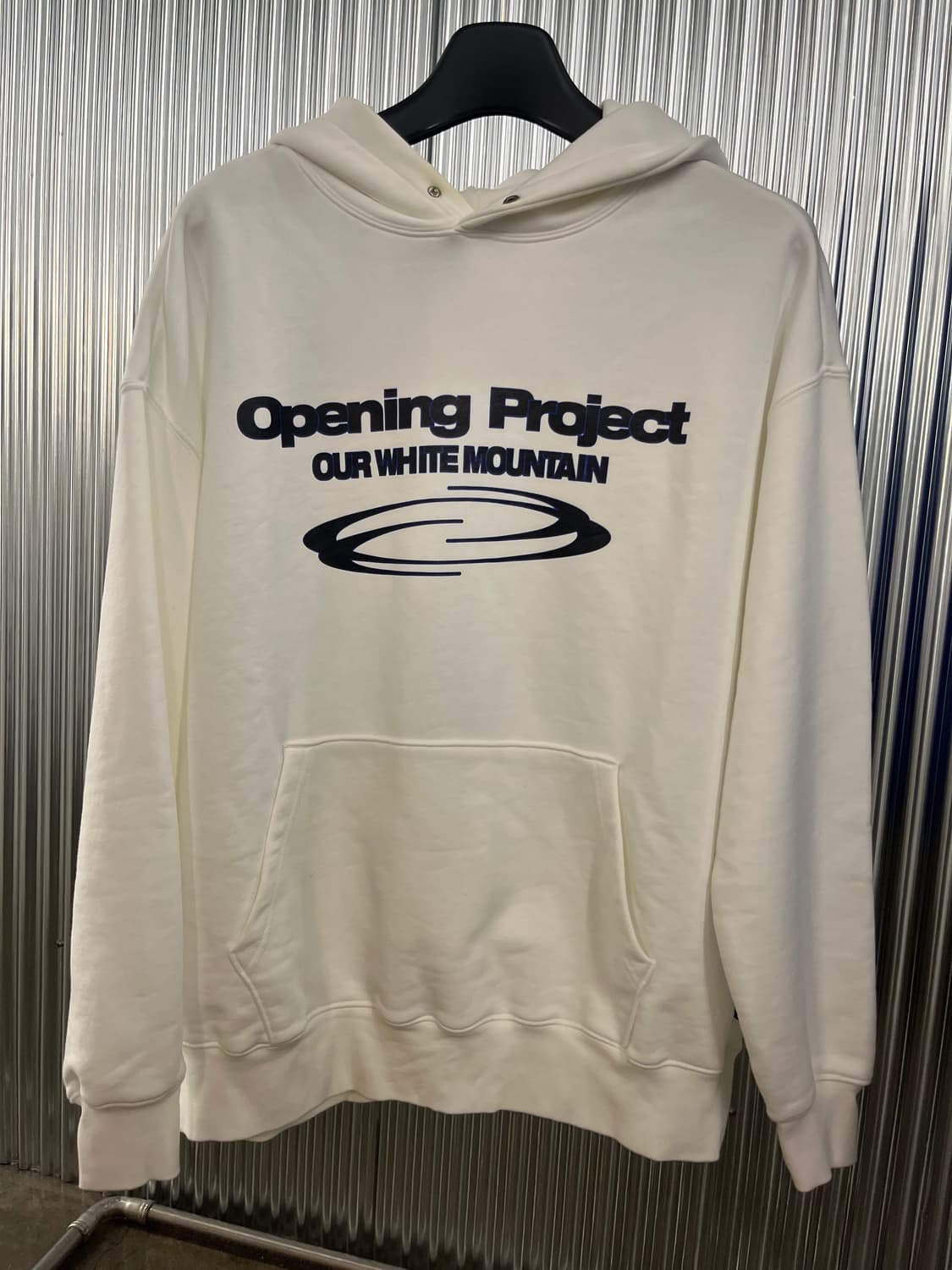 오프닝 프로젝트 후드티 아이보리 2 상품이미지2