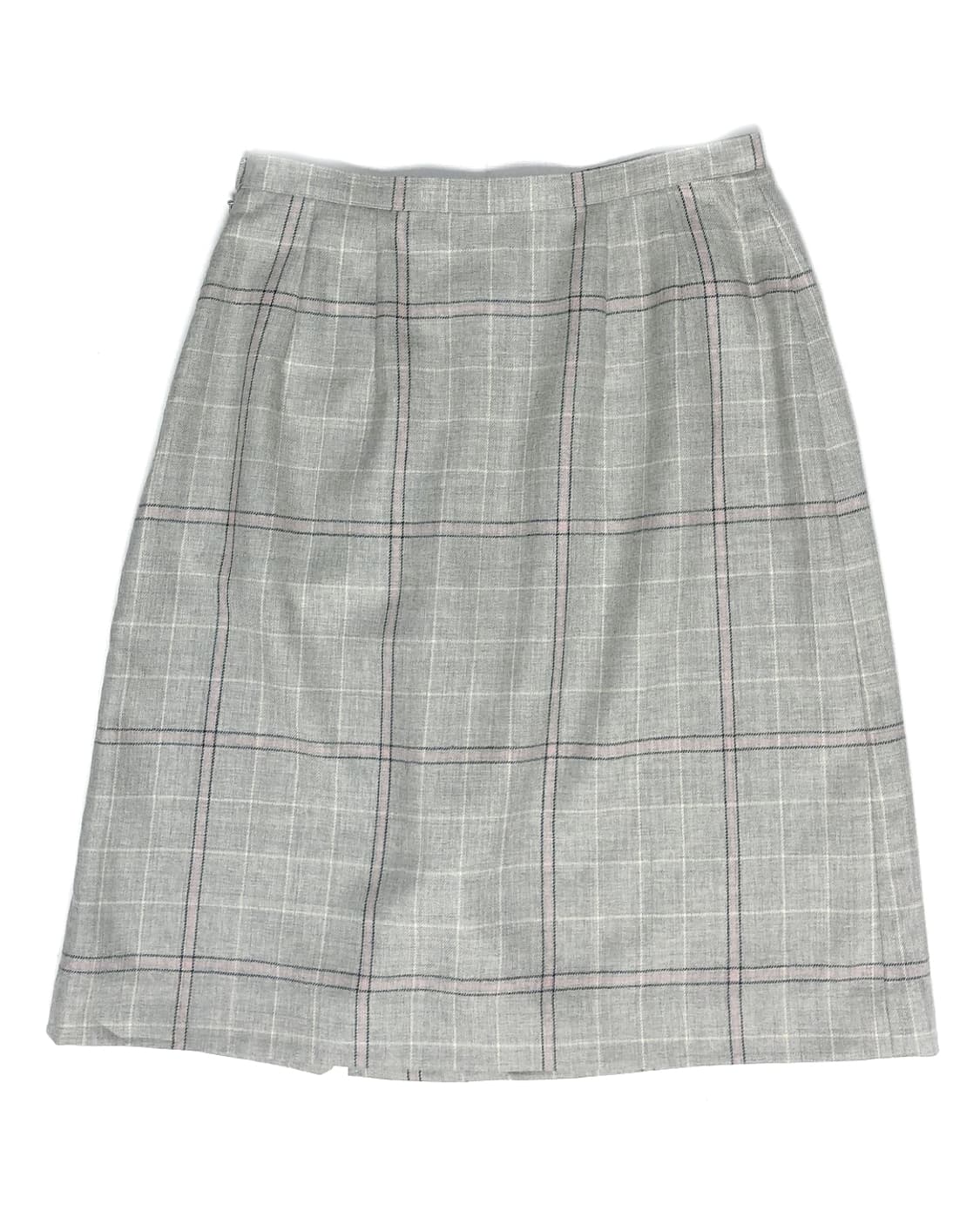 Courreges 체크 미디 스커트  상품이미지3