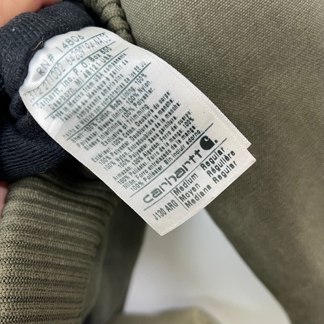 Carhartt 칼하트 J130 액티브 자켓 상품이미지9