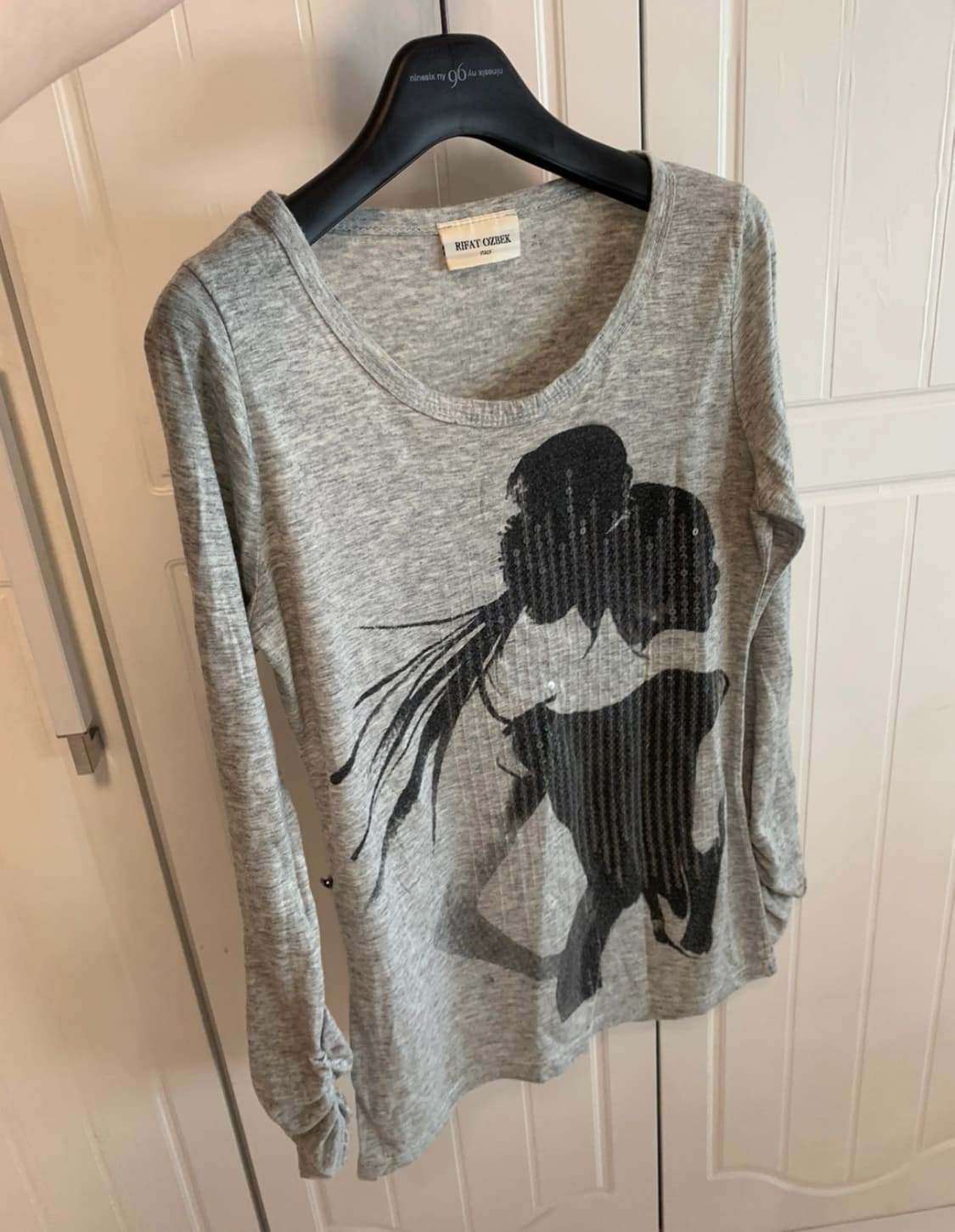 Y2k Spangled roll-up tee 상품이미지2