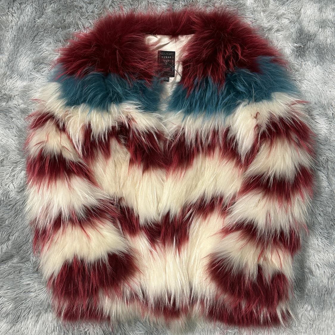 게스 너구리 모피 퍼자켓  상품이미지2