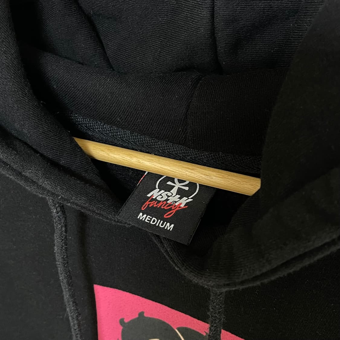 네스티킥 x 베티붑 블랙 후디 상품이미지6