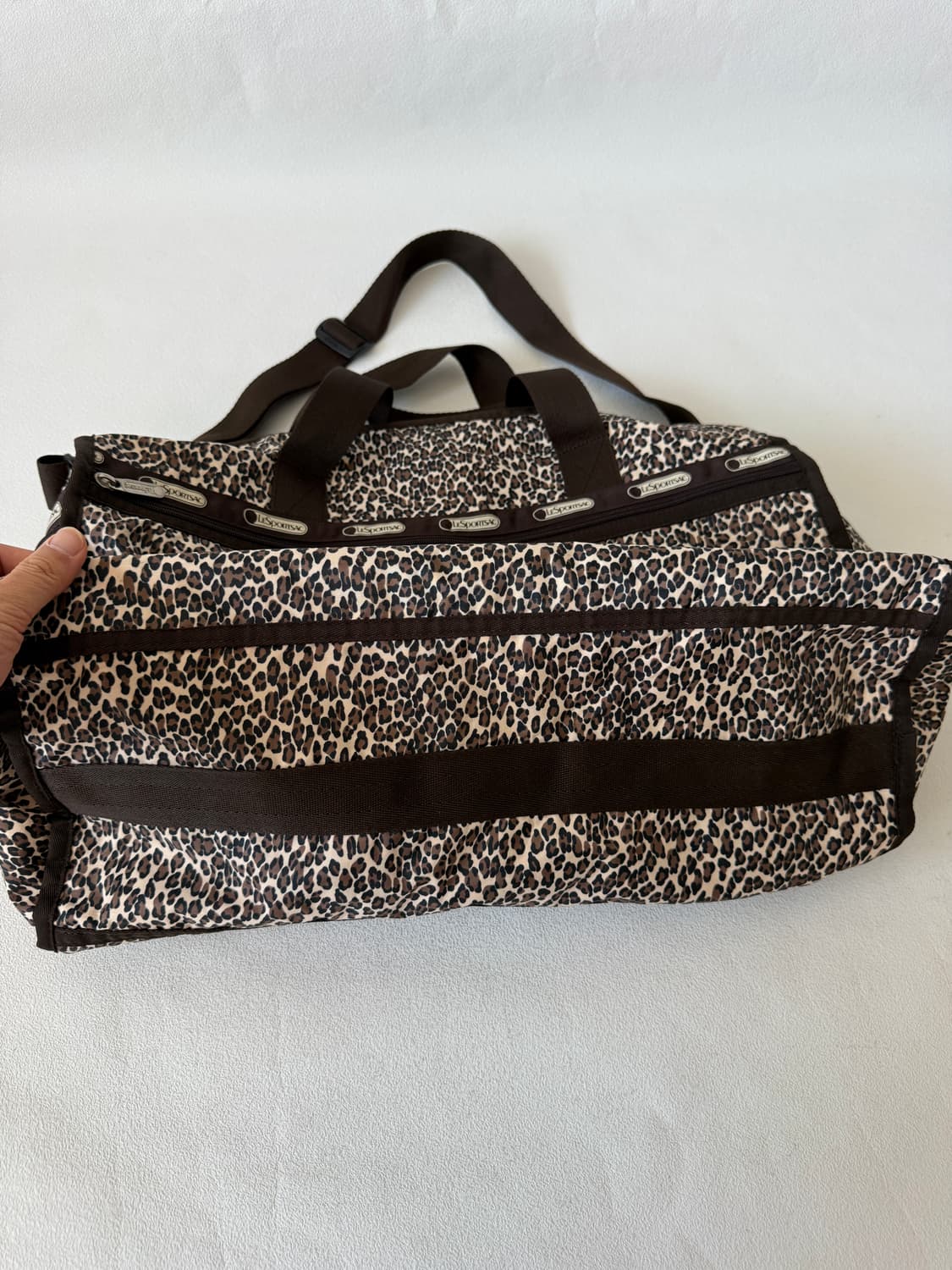 레스포삭(Lesportsac) 레오파드 보스톤백(U.S.A) 상품이미지7