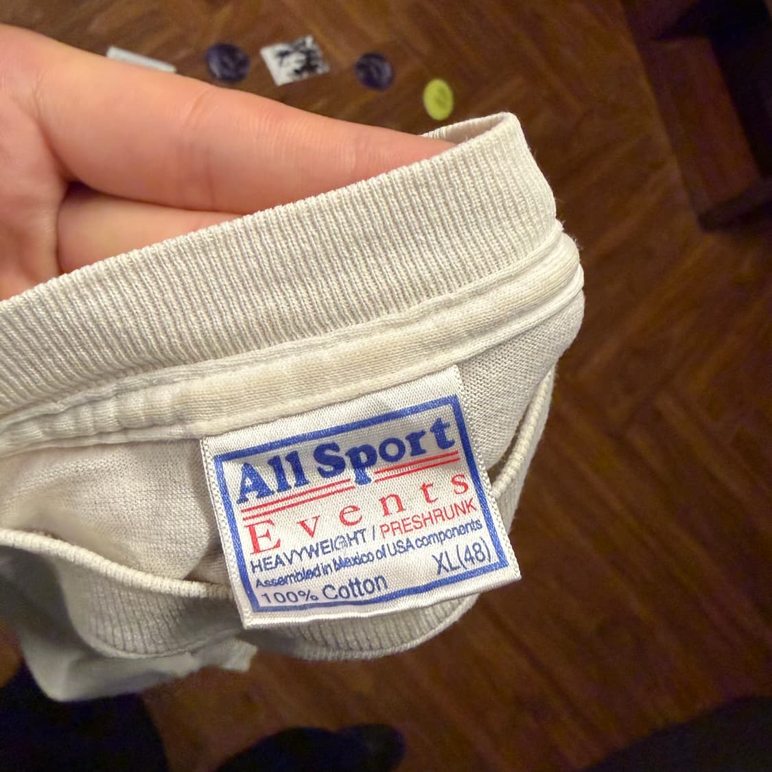 90s Allsport faded printed 싱글스티치 티셔츠 상품이미지7