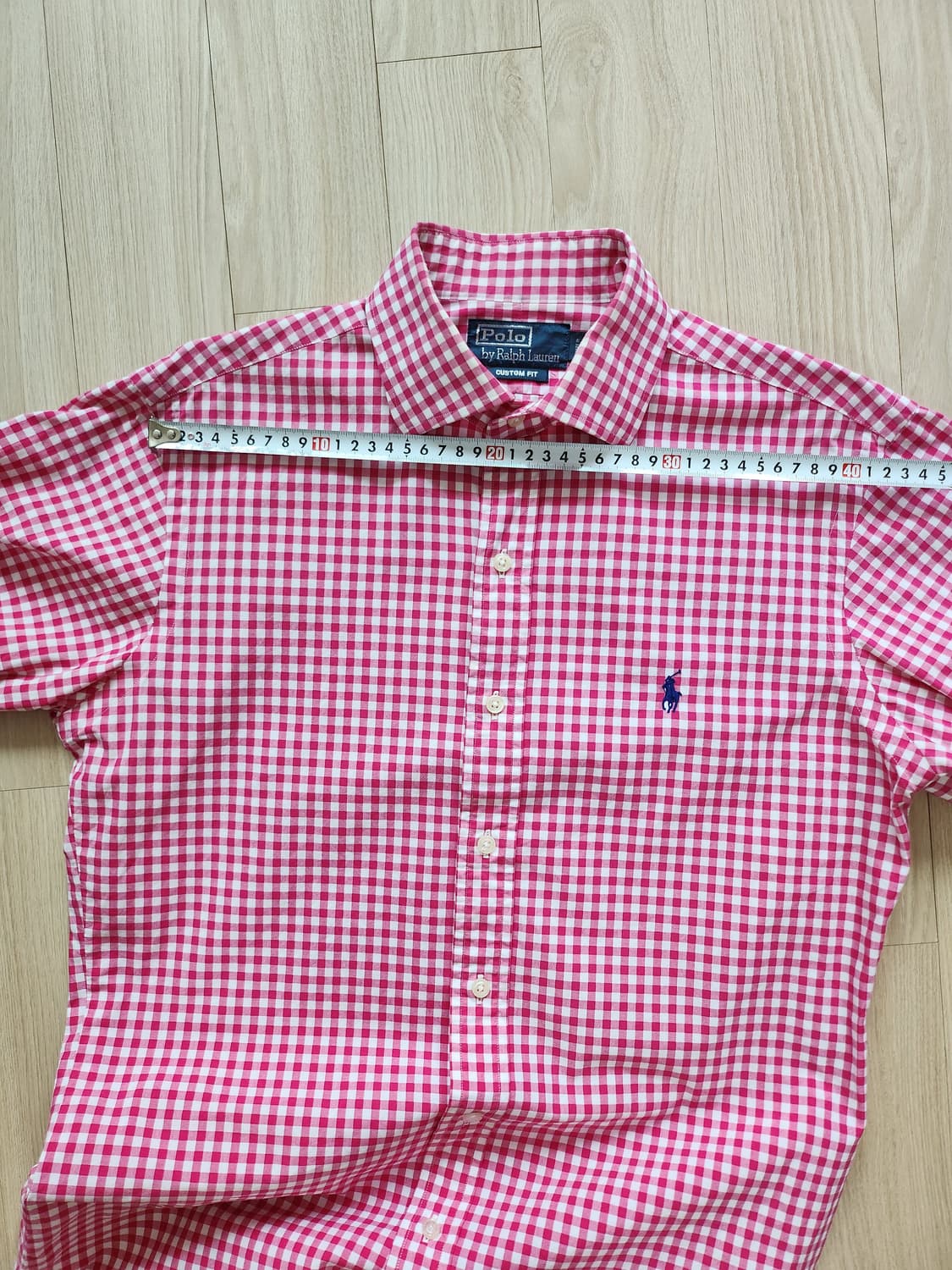 폴로랄프로렌 깅엄체크셔츠 (15,34/35 상품이미지5