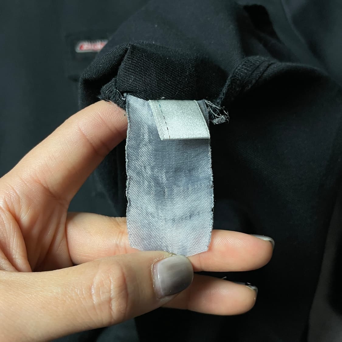 DICKIES 디키즈 빈티지 블랙 스냅버튼 워크 셔츠 A00815 상품이미지10