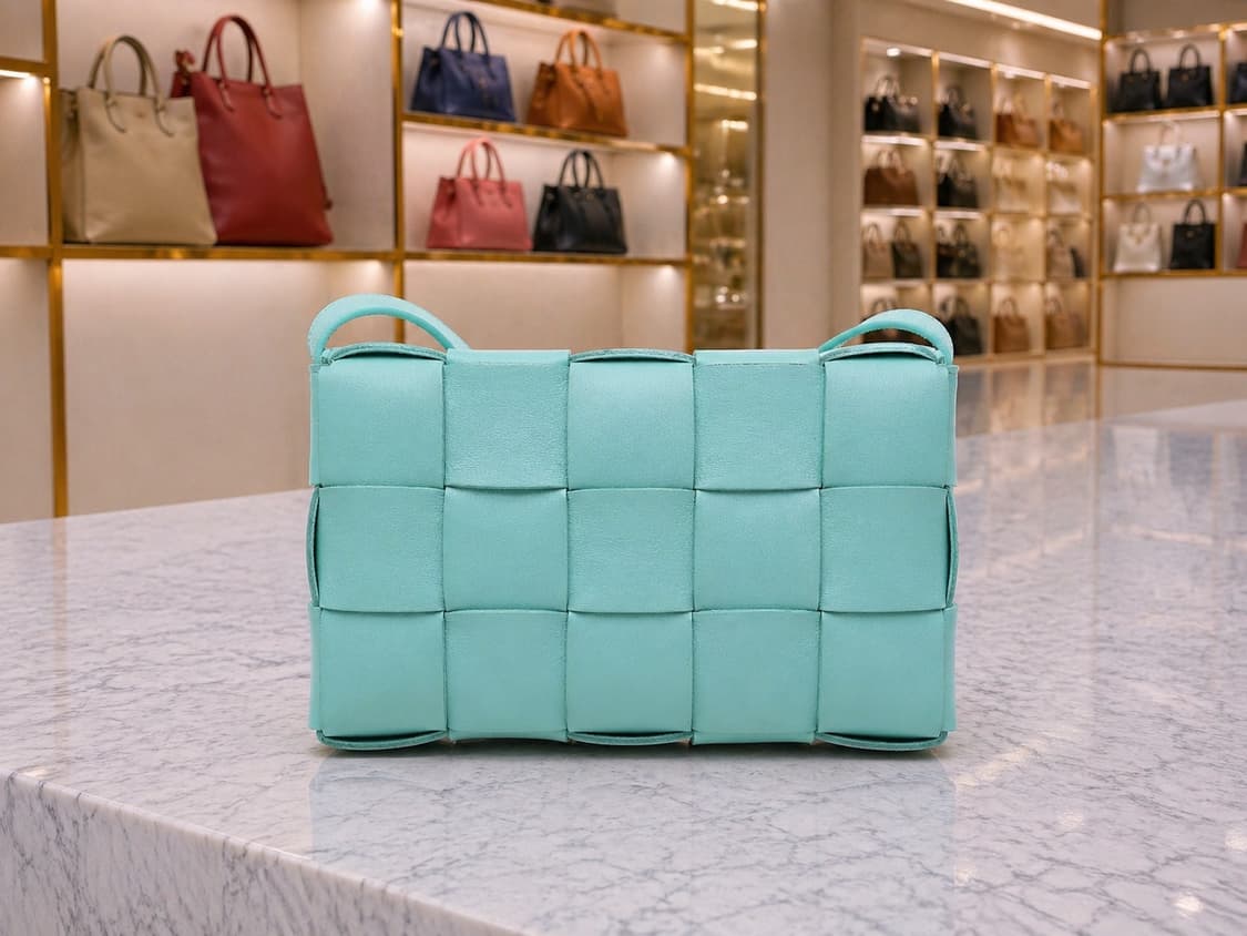 [S급] 보테가베네타 레더 카세트백 스몰 판매합니다!!! 상품이미지1