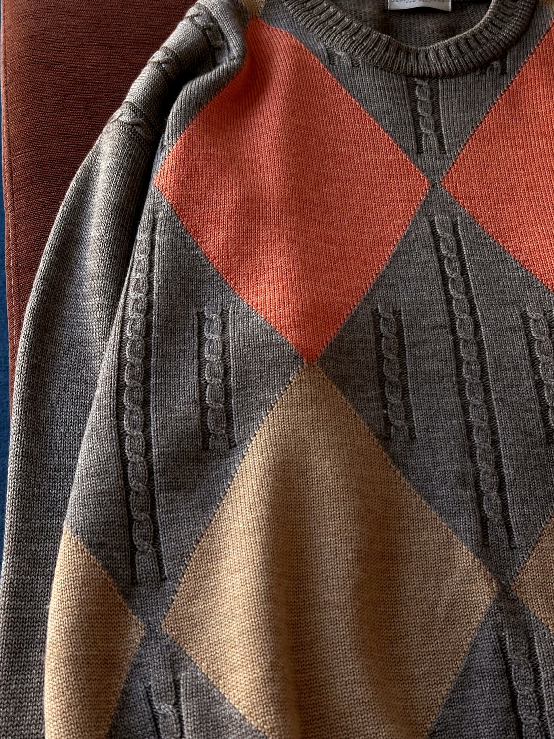 High count wool design knit top 상품이미지6