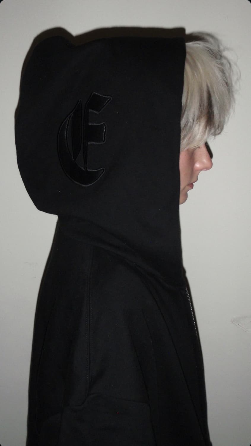 ertr x 니들 콜라보 후드집업 블랙 M 상품이미지1