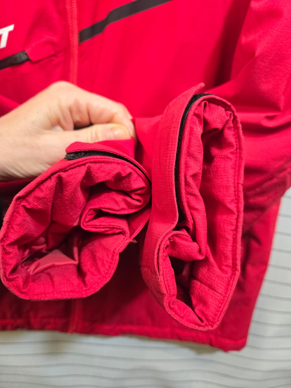 다이나핏 빨간색 후드 자켓 XL(105) 상품이미지6