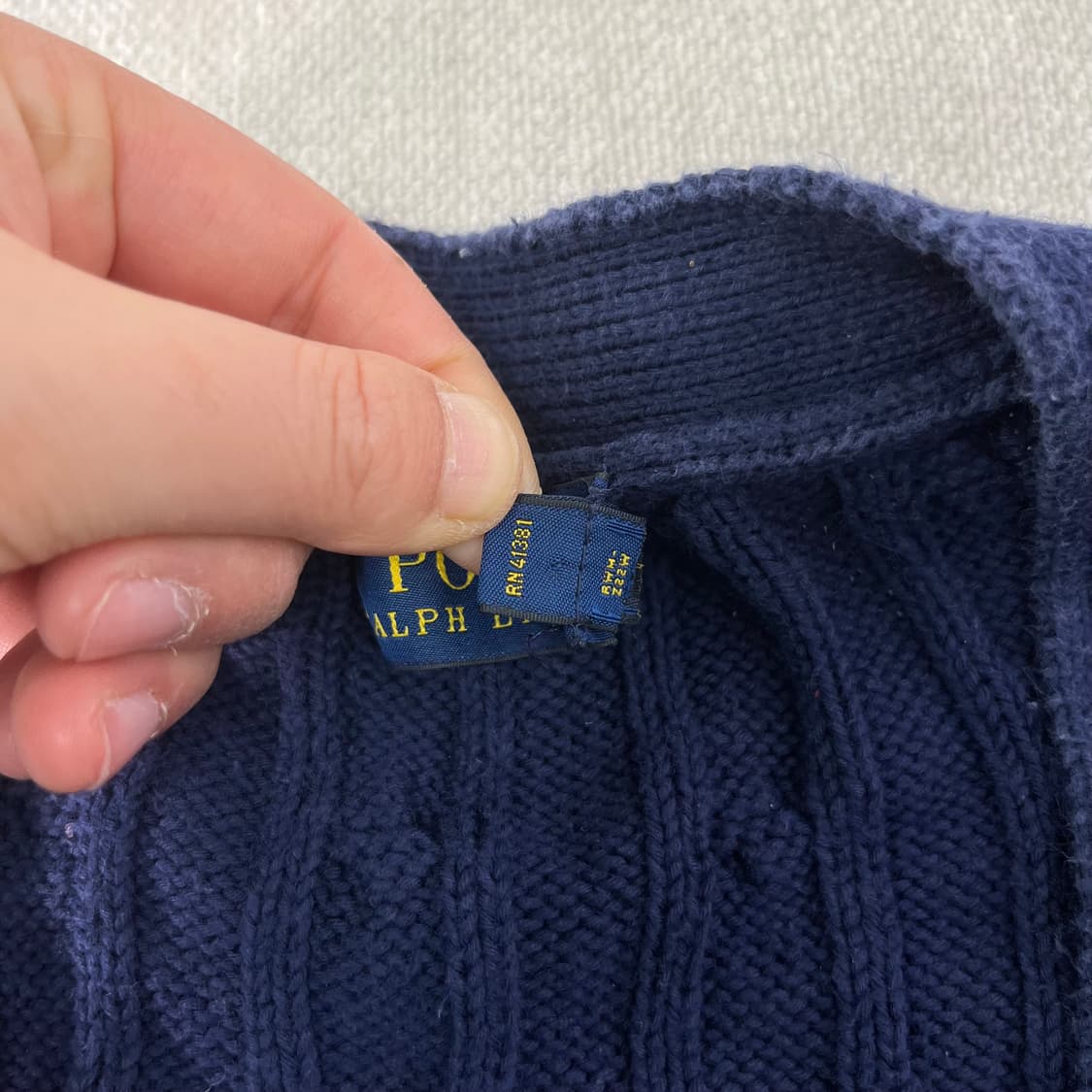 95 폴로랄프로렌 꽈배기 가디건 상품이미지4