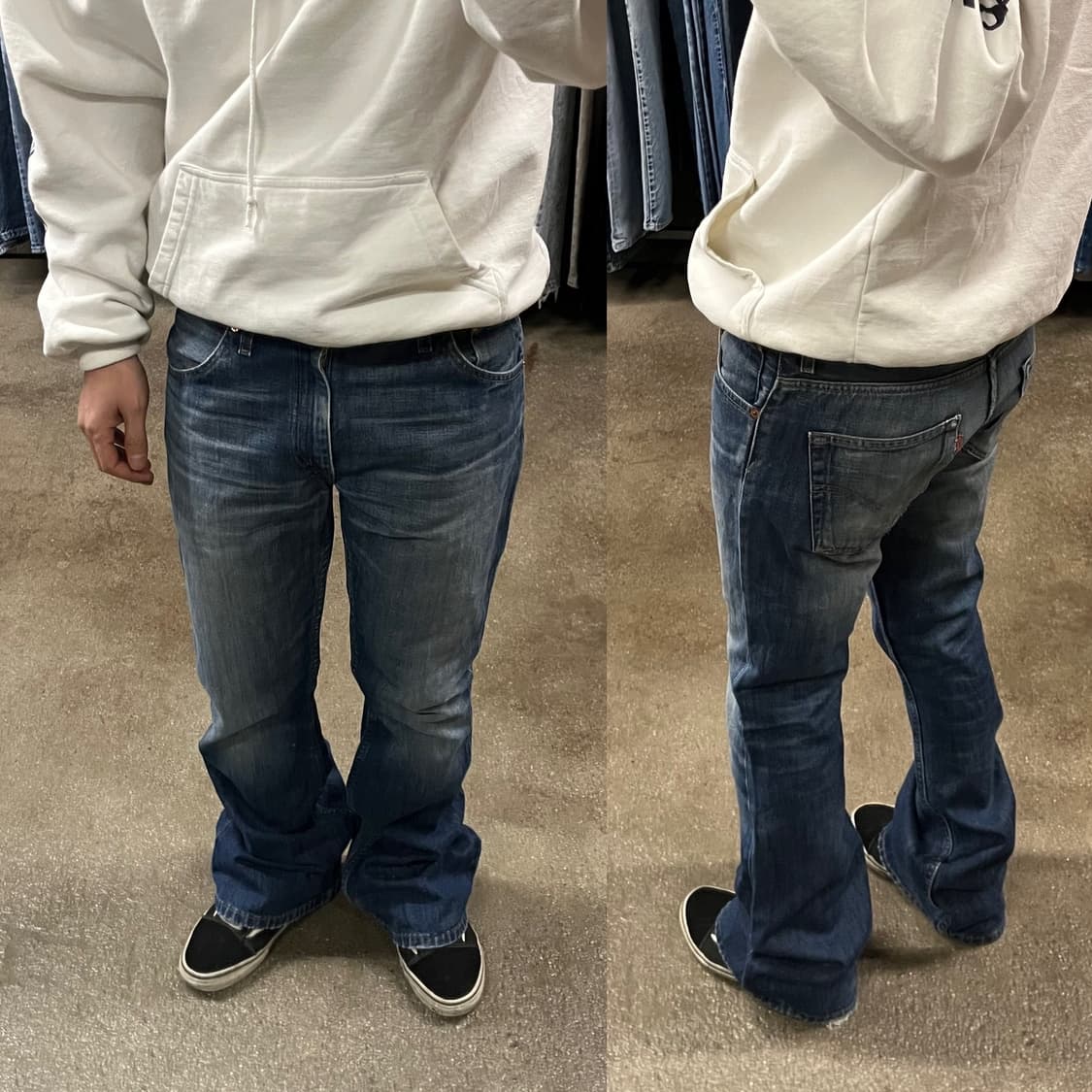 00s Levis516 슬림 플레어 부츠컷 (32-33“) 상품이미지7