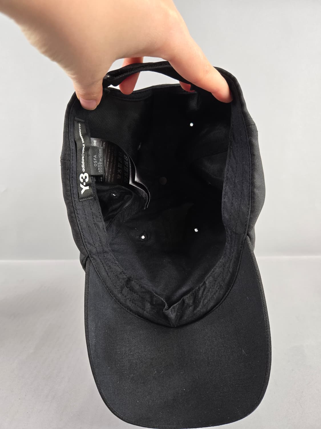 [무료배송]Y-3 아디다스 요지야마모토 볼캡 모자 블랙 상품이미지6