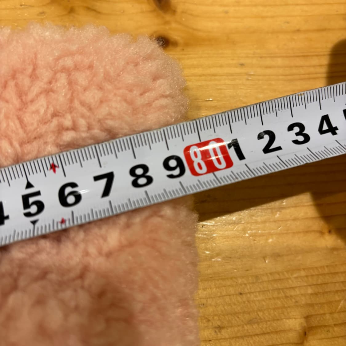 빈티지 핑크 숏머플러 상품이미지3