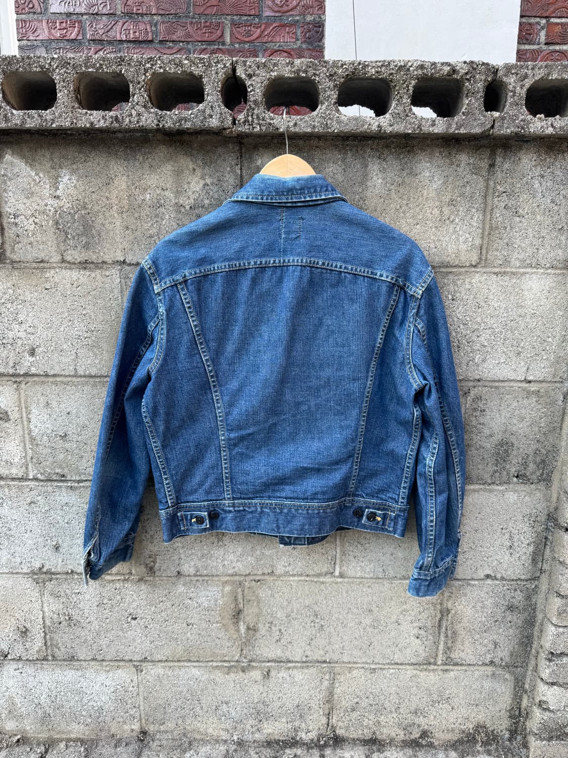 60~70s lee riders 빈티지 101-j 데님 트러커 자켓 상품이미지2