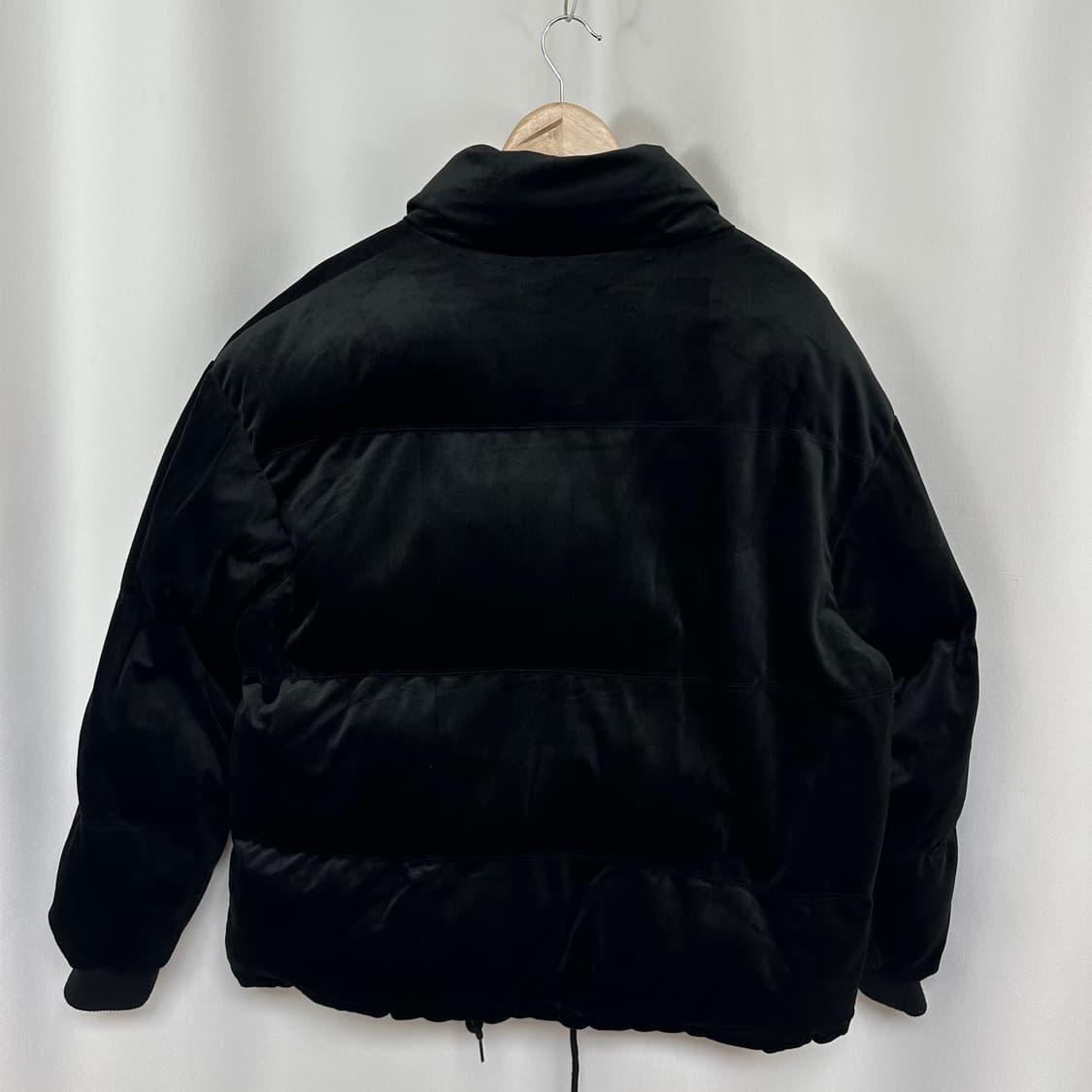  CRUMP 남자 벨벳 패딩자켓 검정 M 상품이미지6