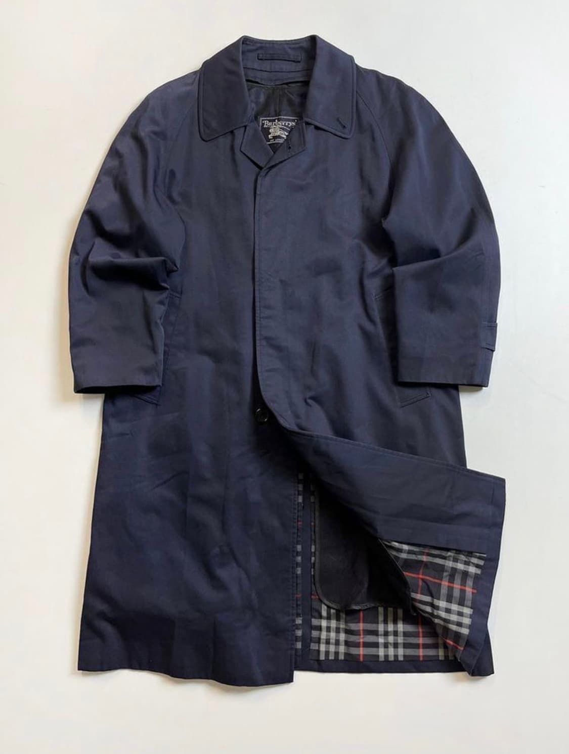 버버리 90s 싱글 롱 트렌치코트 상품이미지1