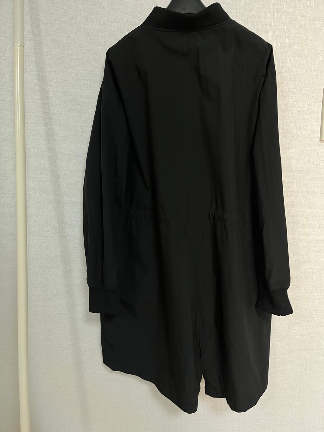 일본 제품 Rag Out 블랙 롱 블루종 자켓 L 상품이미지2