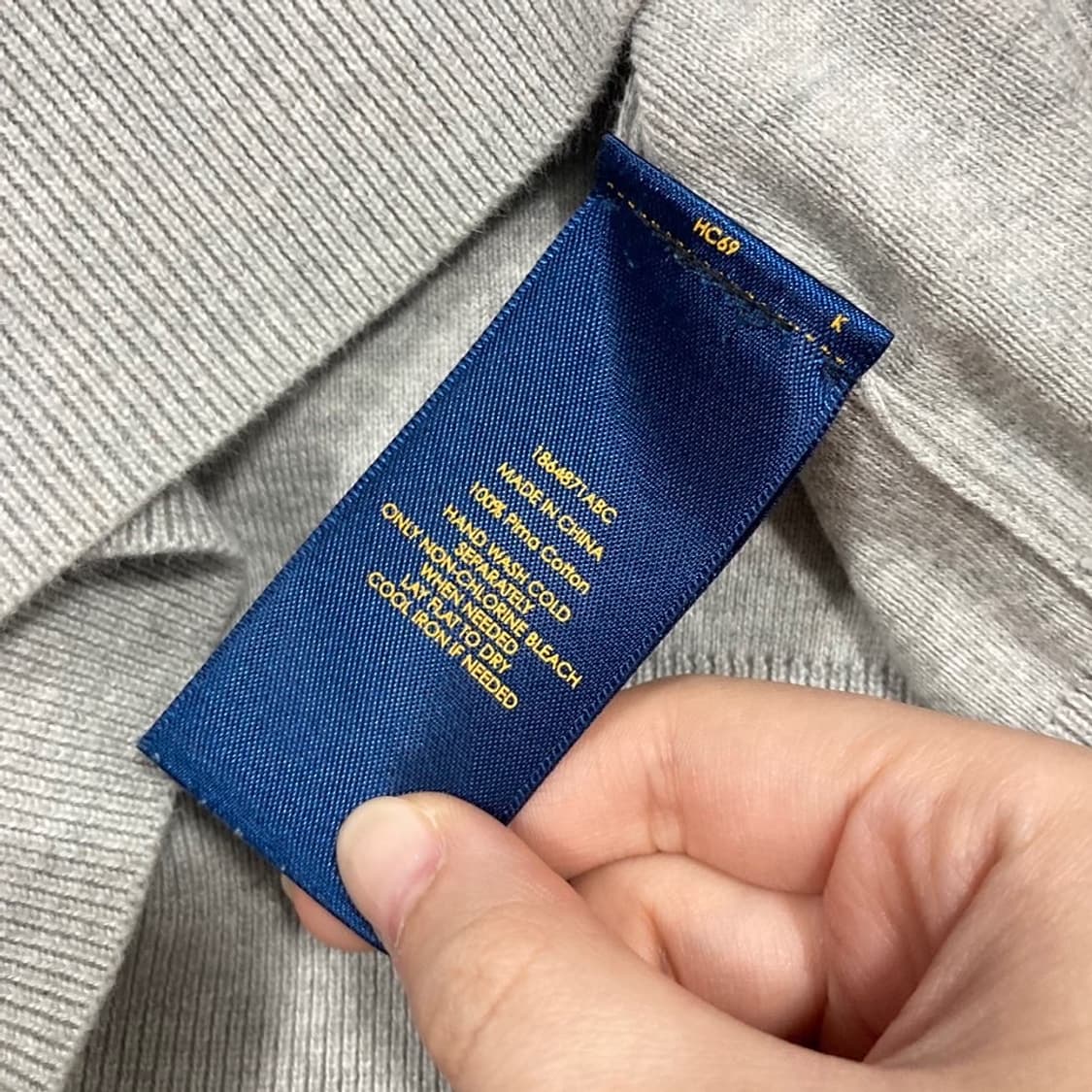 PoloRalphLauren 피마코튼 니트 상품이미지3