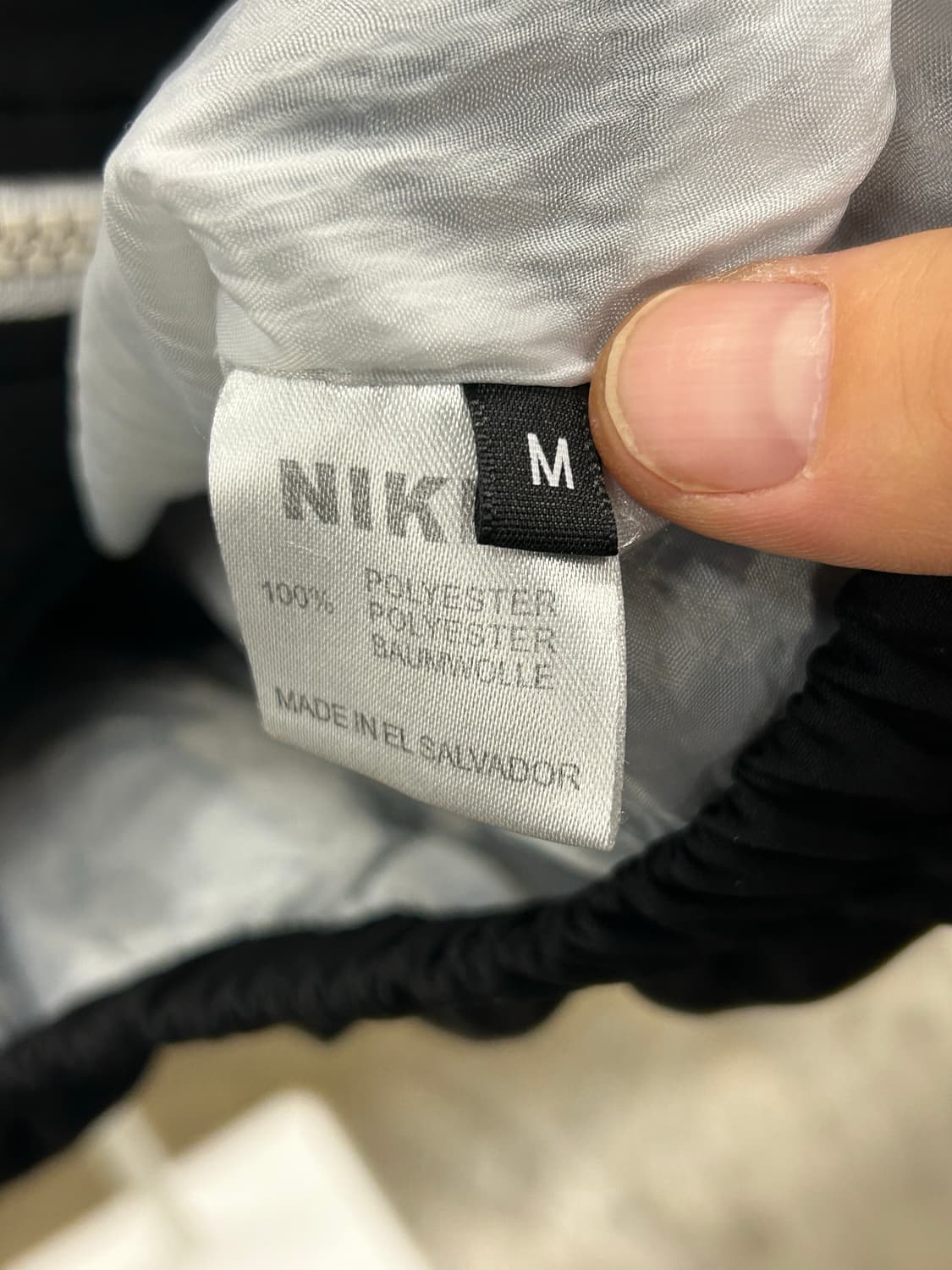 나이키 바람막이 화이트/블랙 후드집업 상품이미지6