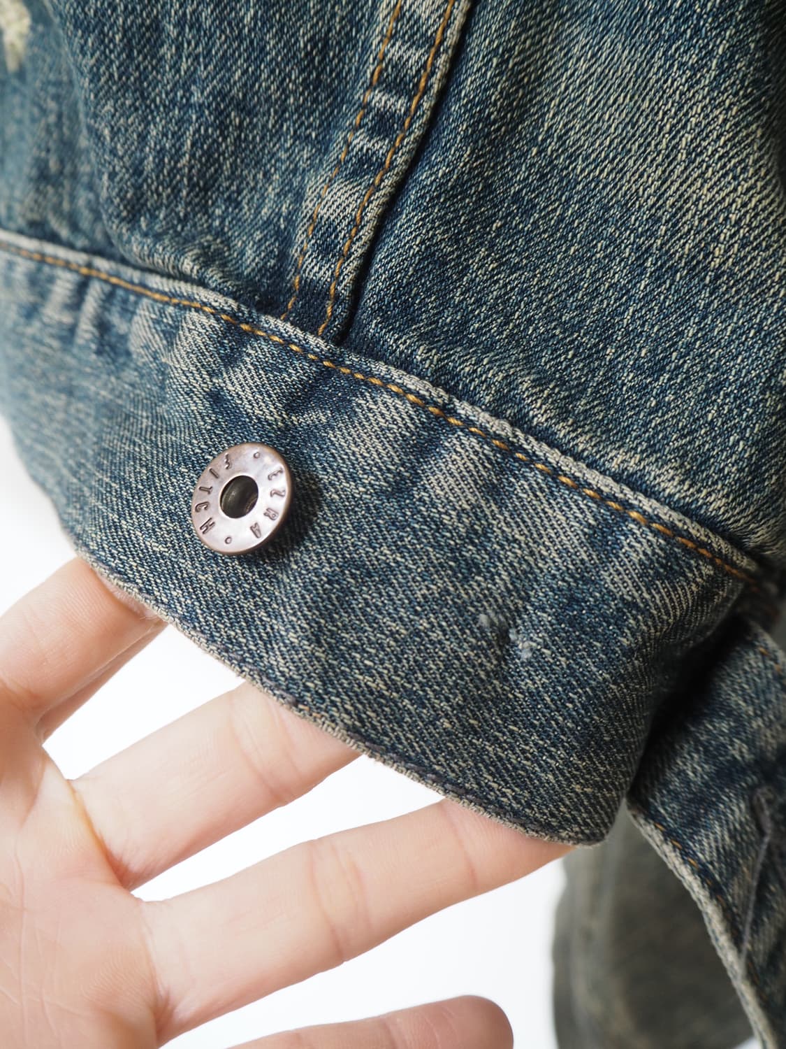 1990's EZRA FITCH denim jacket  상품이미지9