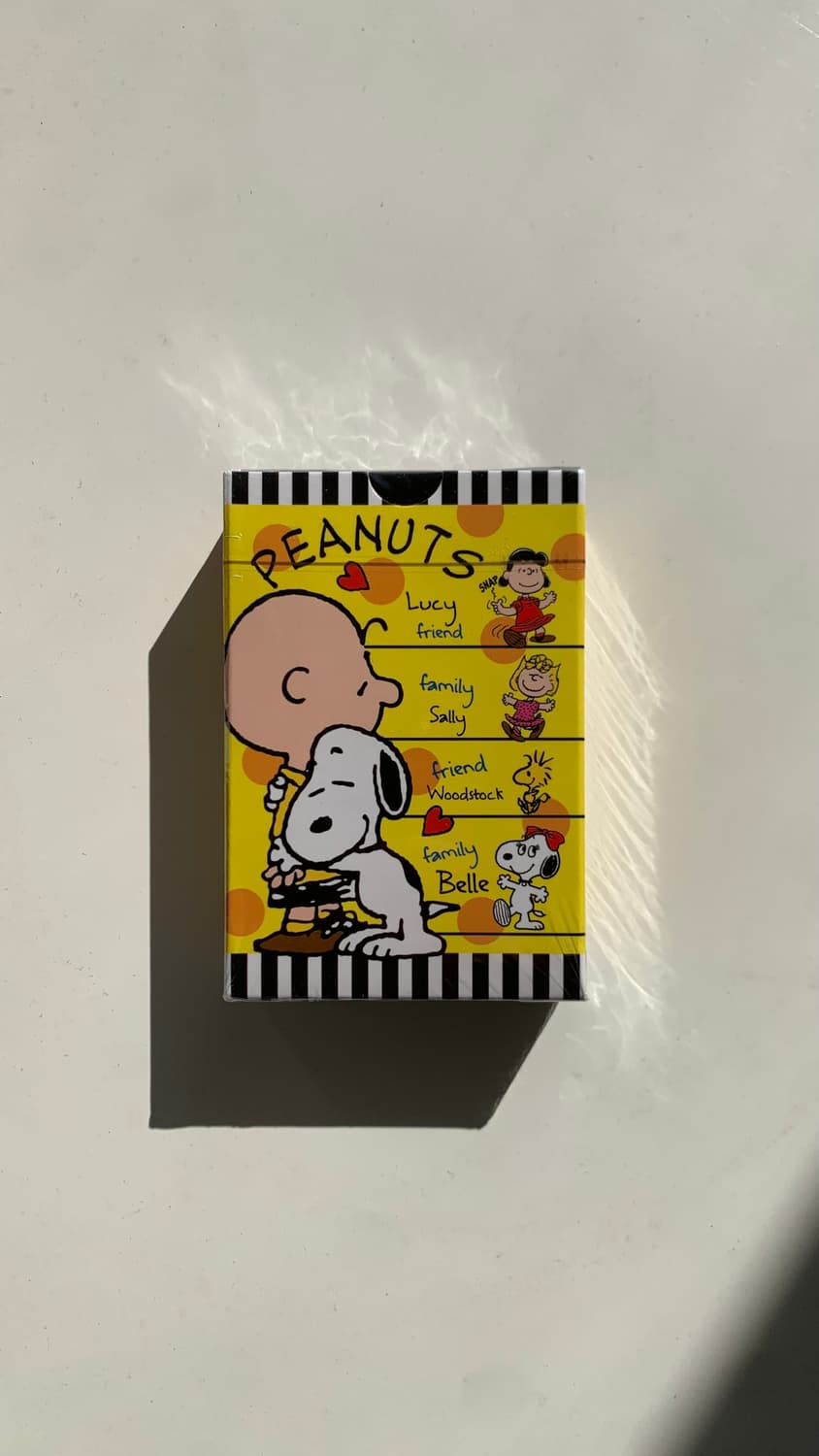 피넛츠 스누피 트럼프카드 상품이미지2