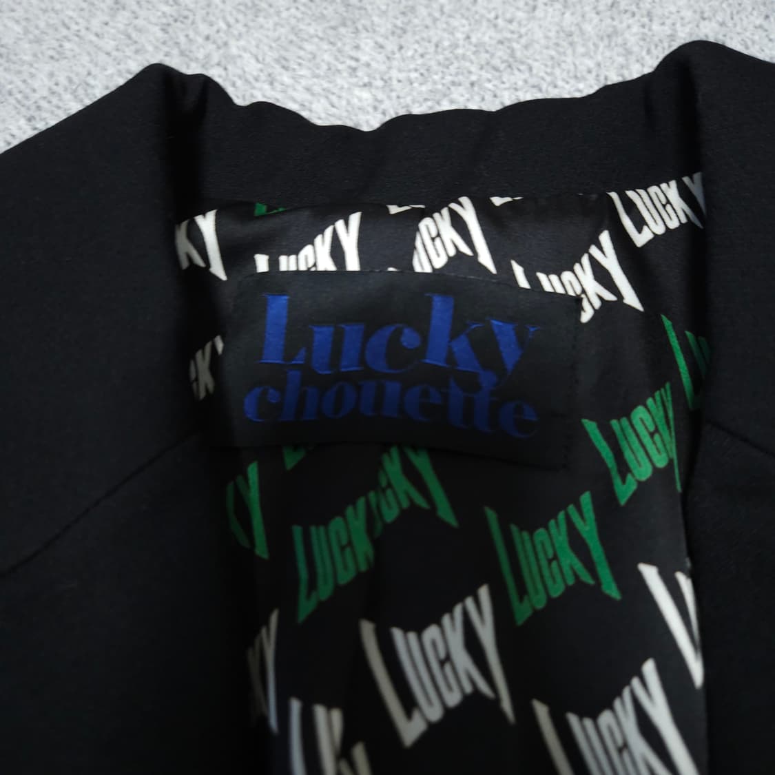 럭키슈에뜨 클래식 모던 블레이져 자켓 36 정가 상품이미지4