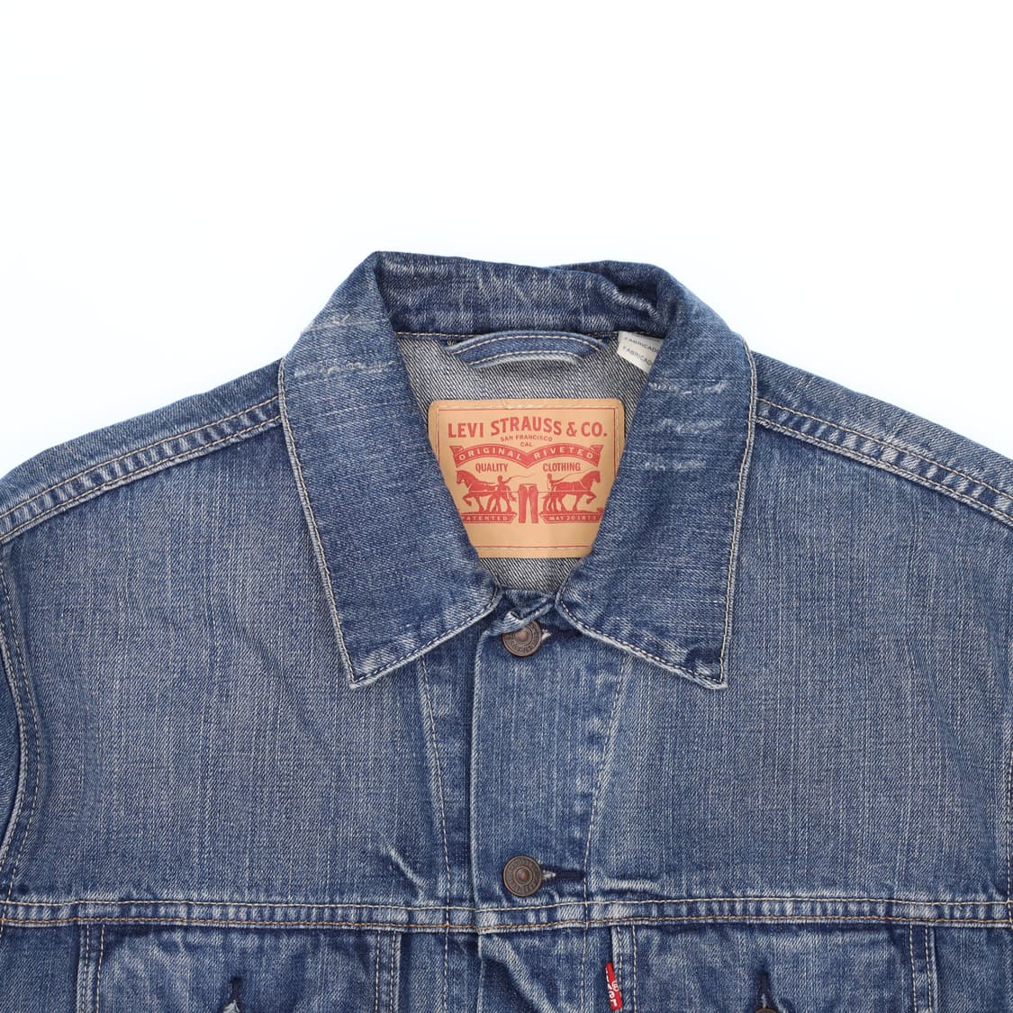 M 리바이스 데님 트러커 자켓 N7499 상품이미지3