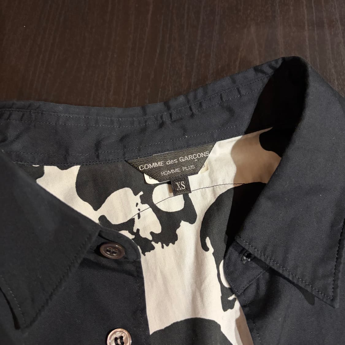 꼼데가르송 옴므플러스  스컬셔츠 상품이미지2