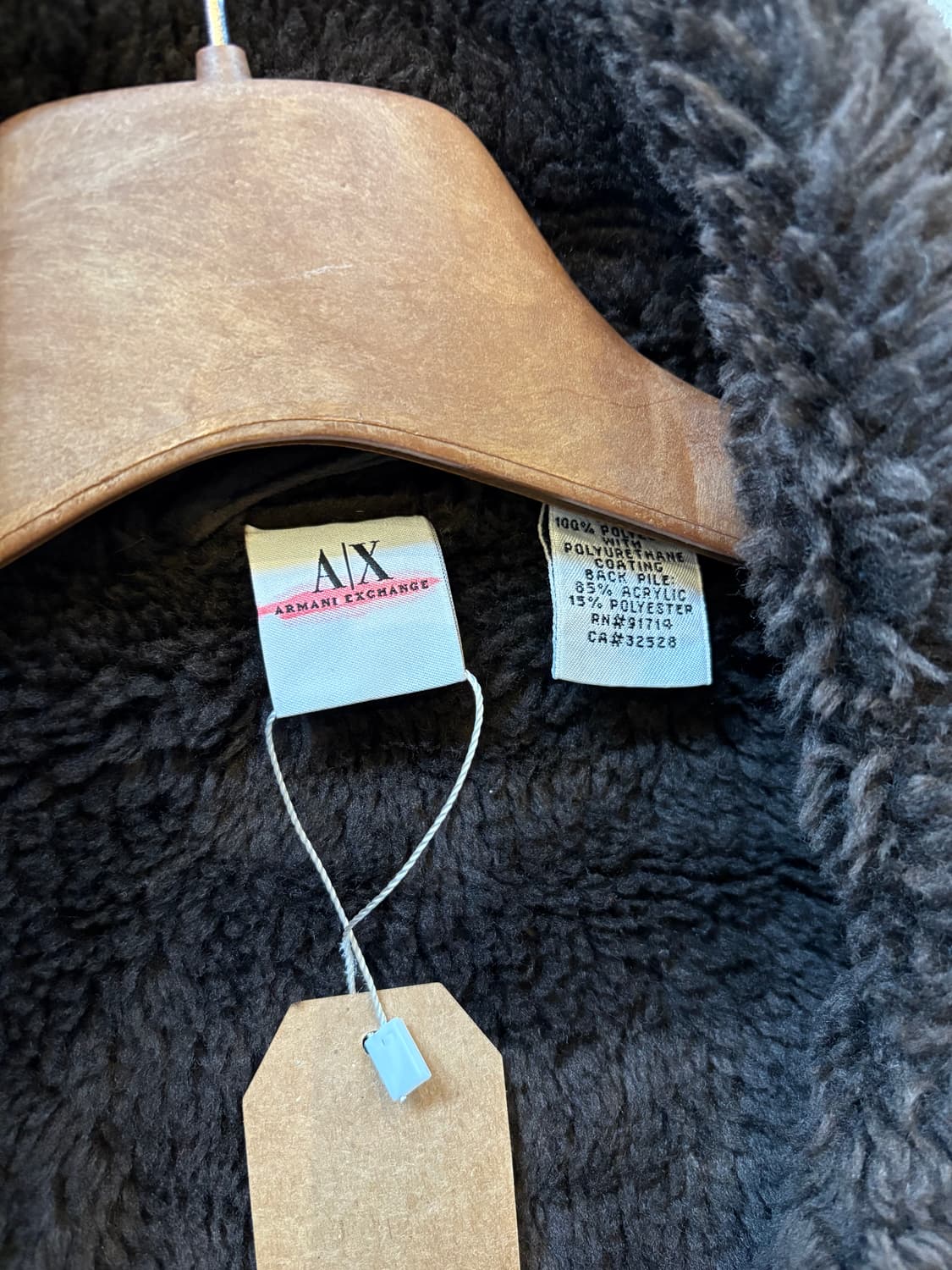 Armani exchange 무스탕 코트 상품이미지4