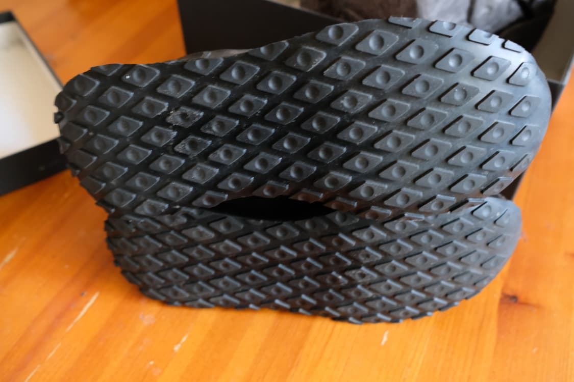 앤 드뮐미스터 Vitello Olio Nero 가죽 스니커즈 브랙 230 상품이미지7