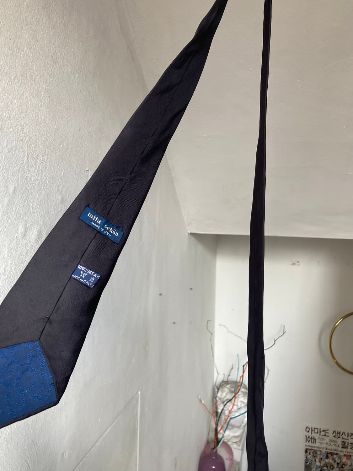 MADE IN ITALY 밀라숀 패턴 넥타이 상품이미지3